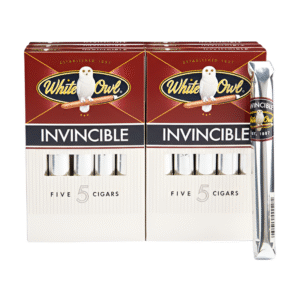 WHITE OWL 5PK INVINCIBLE CIGAR - BOX OF 10
