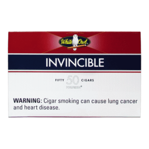 WHITE OWL SINGLES INVINCIBLE CIGAR - BOX OF 50