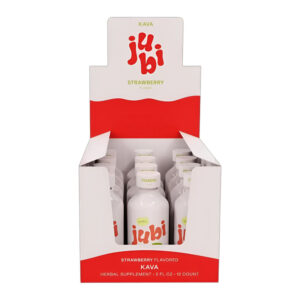 JUBI KAVA SHOT STRAWBERRY BOX OF 12