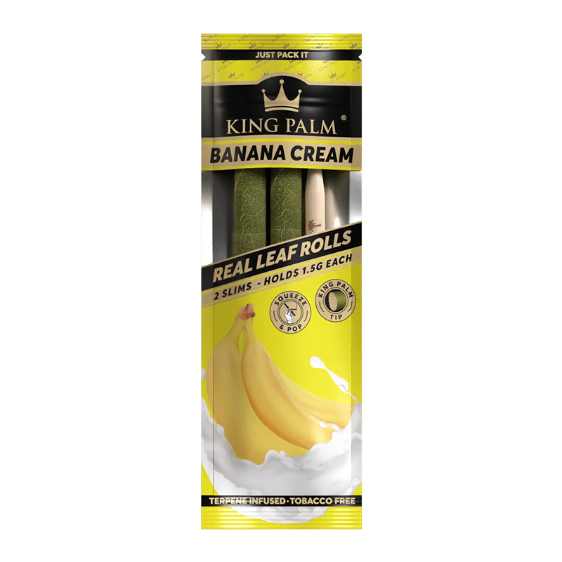 KING PALM_BANANA CREAM- 2 SLIMS(1.5G EACH)