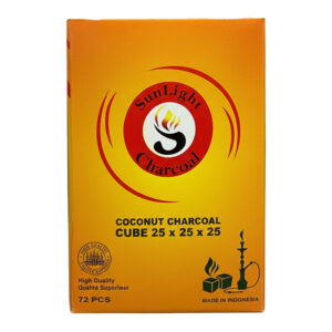 SUNLIGHT COCONUT CHARCOAL 72 CT