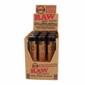 RAW ROCKET BOOSTER-12PK