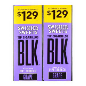 BLK TIP CIGAR 2FOR $1.29 15/2CT