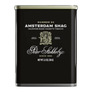 PETER STOKKEBYE CIGARETTE TOBACCO AMSTERDAM SHAG RYO JAR