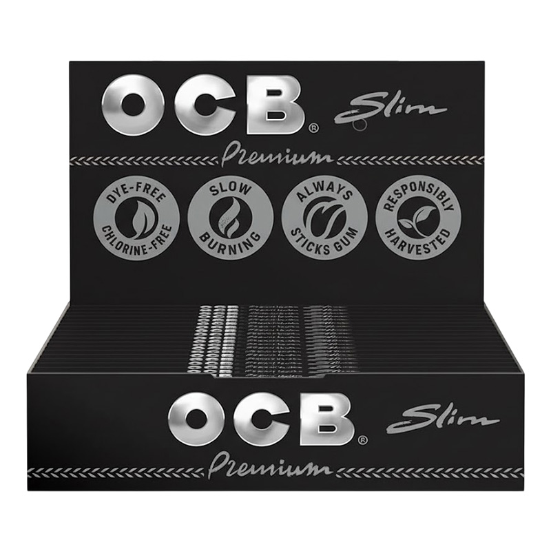 OCB PREMIUM SLIM PAPERS 24CT