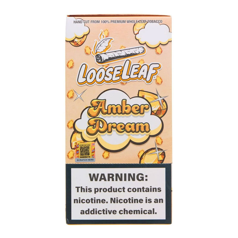 LOOSE LEAF AMBER DREAM 2PK - BOX OF 20