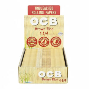 OCB BROWN RICE 1 1/4 PAPER 24 CT