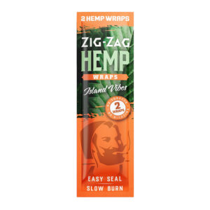 ZIG ZAG HEMP WRAPS 2PK ISLAND VIBES - BOX OF 25