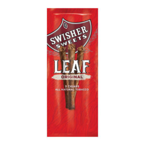 SWISHERS SWEETS 3PK NATURAL LEAF CIGARILLOS - BOX OF 10 POUCHES