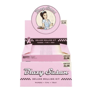 BLAZY SUSAN  PINK KING SIZE SLIM + TIP + TRAY