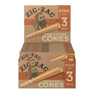 ZIG ZAG ULTRA THIN CONES KING SIZE 3 PACK 24 CT