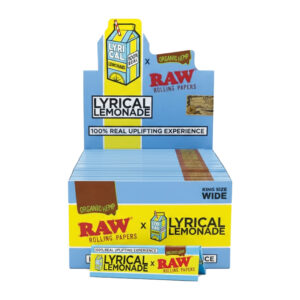 RAW LYRICAL LEMONADE KING SIZE  WIDE ROLLING PAPERS