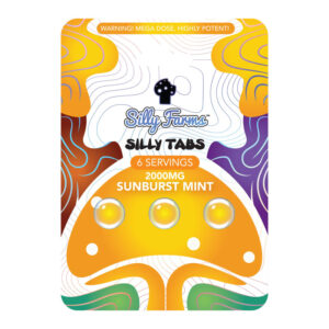 SILLY FARMS SILLY TABS SUNBURST MINT - BOX OF 10