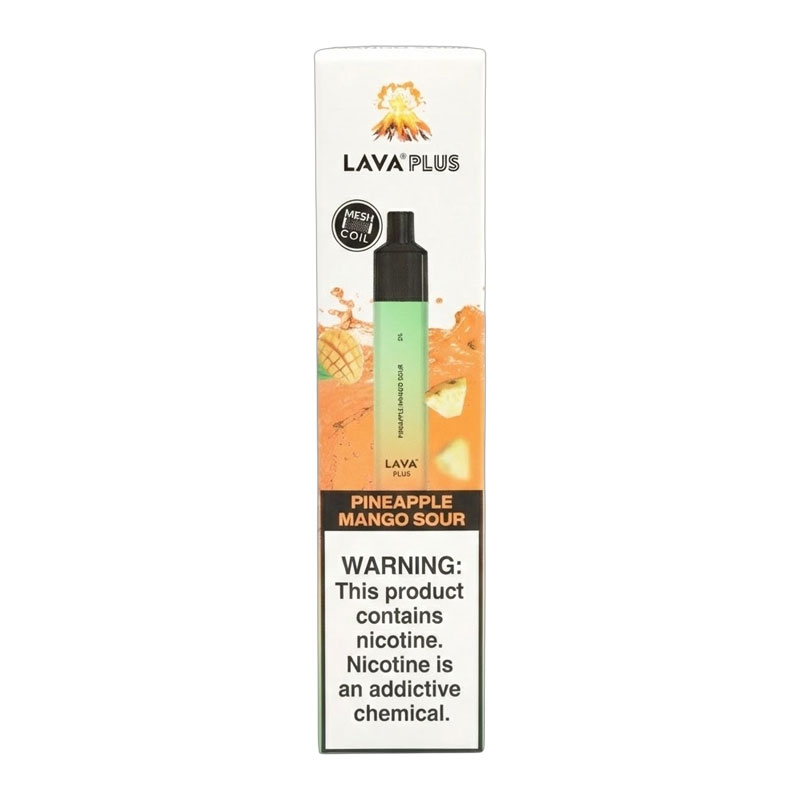 LAVA PLUS 2600PF PINEAPPLE MANGO SOUR 5% - BOX OF 10