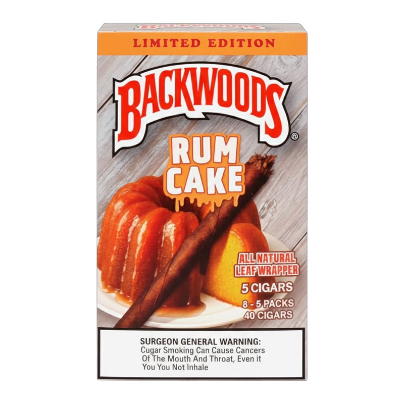 BACKWOODS RUM CAKE BOX OF 8