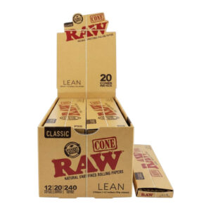 RAW CONE LEAN - 20 CONES PER PACK