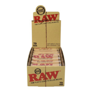 RAW ROLLING MACHINE 79MM - 12 PER BOX