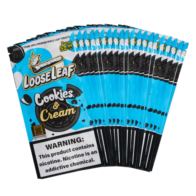 LOOSE LEAF COOKIES & CREAM 2PK - BOX OF 20