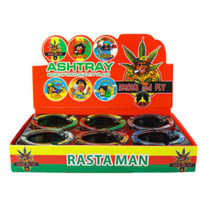 RASTA MAN ASH TRAY - BOX OF 6