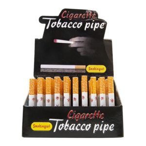 SMOKINGSET CIGARETTE TOBACCO PIPES - BOX OF 100