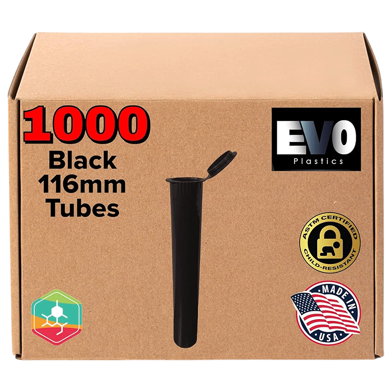 POP UP 116MM TUBES - 1000CT CASE