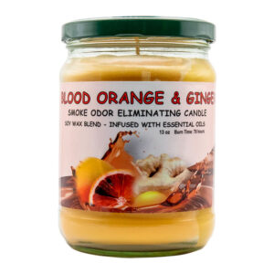 BLUNTEFFECTS CANDLE 13OZ - BLOOD ORANGE & GINGER