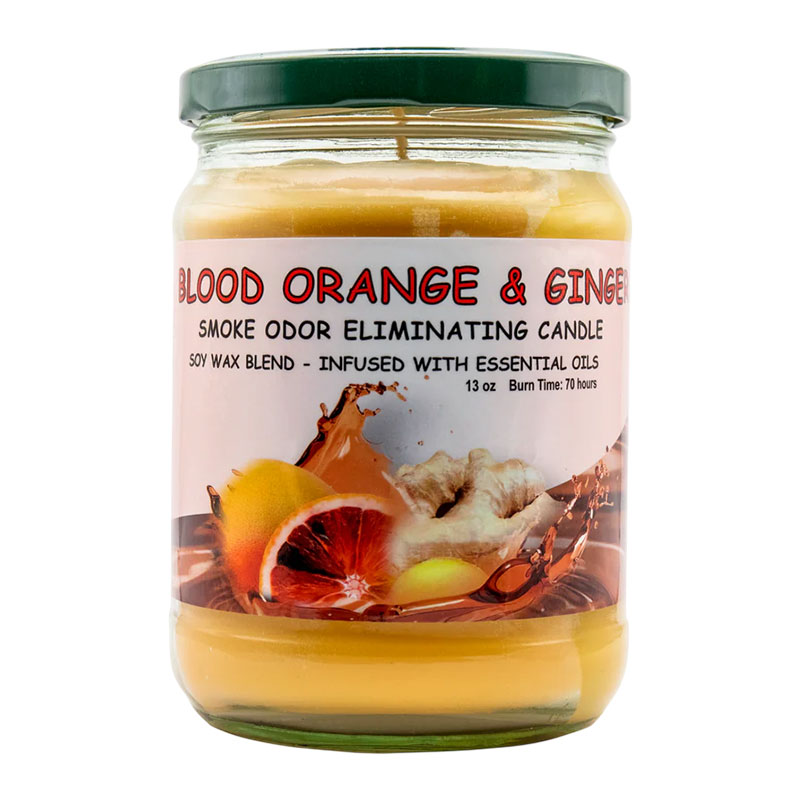 BLUNTEFFECTS CANDLE 13OZ - BLOOD ORANGE & GINGER