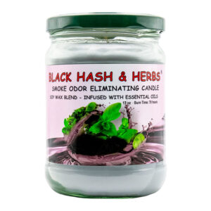 BLUNTEFFECTS CANDLE 13OZ - BLACK HASH & HERBS