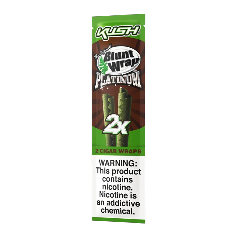BLUNT WRAP 25 POUCHES OF 2 WRAPS - KUSH