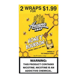 HAVANA LEAF 2PK - HONEY BOURBON
