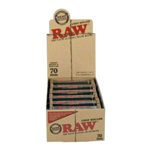 RAW ROLLING MACHINE 70MM SINGLE WIDE - 12 PER BOX