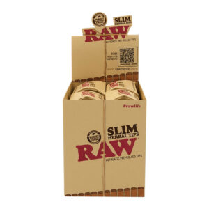 RAW TIPS SLIM HERBAL TIPS - 20 PER BOX (21 PER PACK)