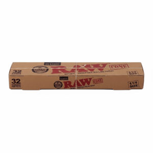 RAW CLASSIC CONES 1 1/4 SIZE - 32 CONES PER PACK