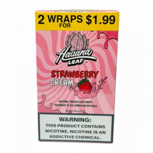 HAVANA LEAF 2PK - STRAWBERRY CREAM