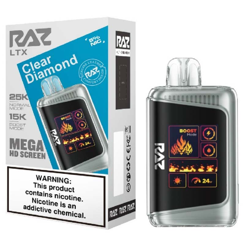 RAZ LTX 25K BOX OF 5 - CLEAR DIAMOND