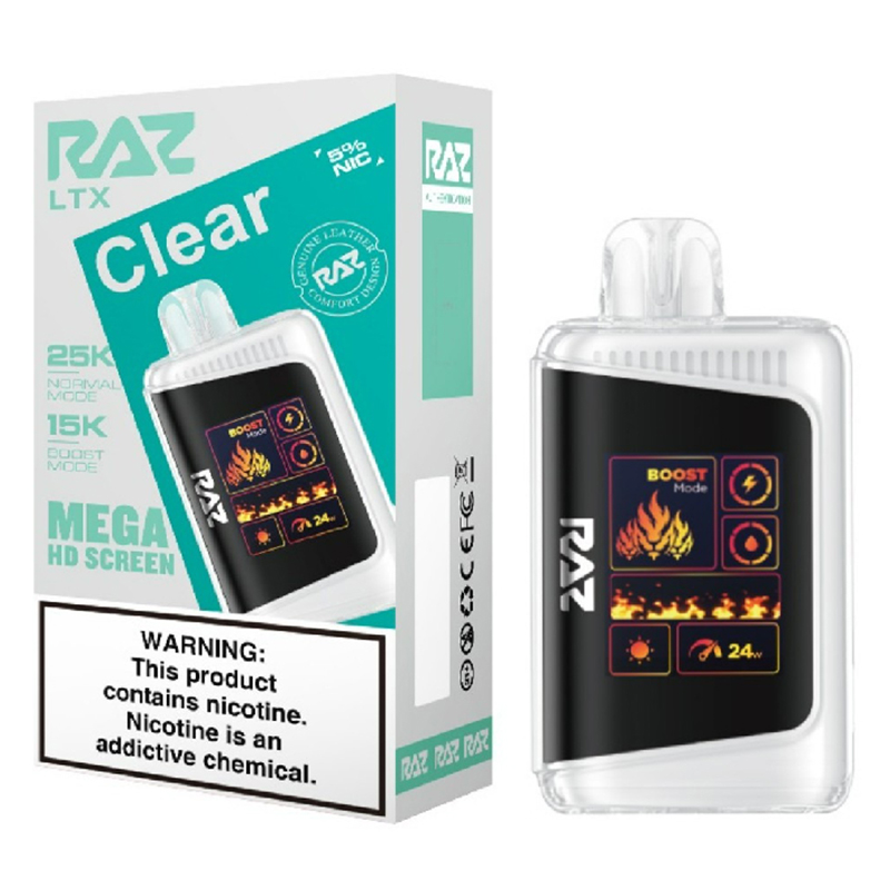 RAZ LTX 25K BOX OF 5 - CLEAR