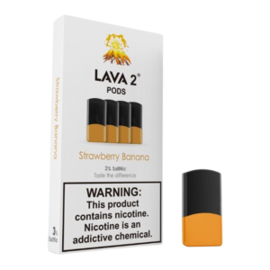 LAVA 2 PODS 5 PACK - STRAWBERRY BANANA