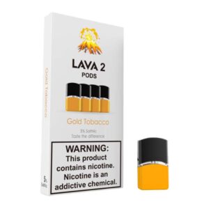 LAVA 2 PODS 5 PACK - GOLD TOBACCO