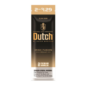 DUTCH MASTERS 2PK CIGARILLOS 30 POUCHES - IRISH FUSION