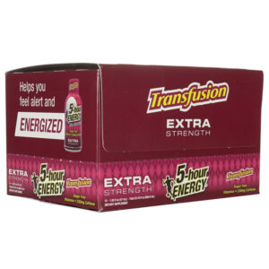 5-HOUR ENERGY 12 PACK - TRANSFUSION