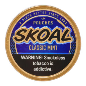 SKOAL POUCHES - CLASSIC MINT