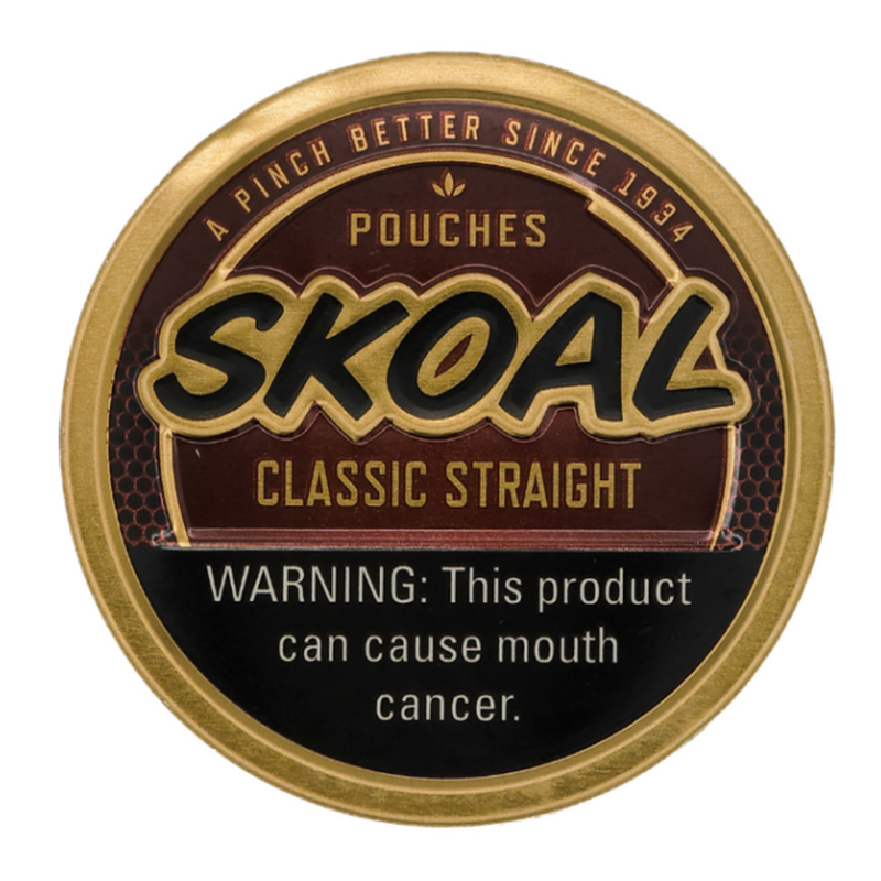 SKOAL POUCHES - CLASSIC STRAIGHT