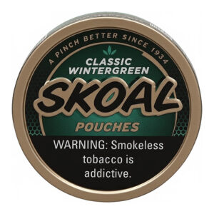 SKOAL POUCHES - CLASSIC WINTERGREEN