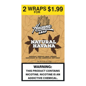 HAVANA LEAF 2PK - NATURAL HAVANA