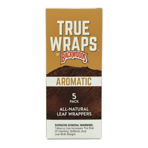 BACKWOODS TRUE WRAPS 5PK - AROMATIC
