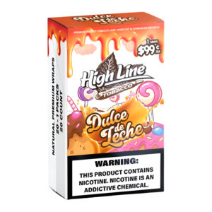 HIGH LINE 1PK WRAPS BOX OF 20 - DULCE DE LECHE