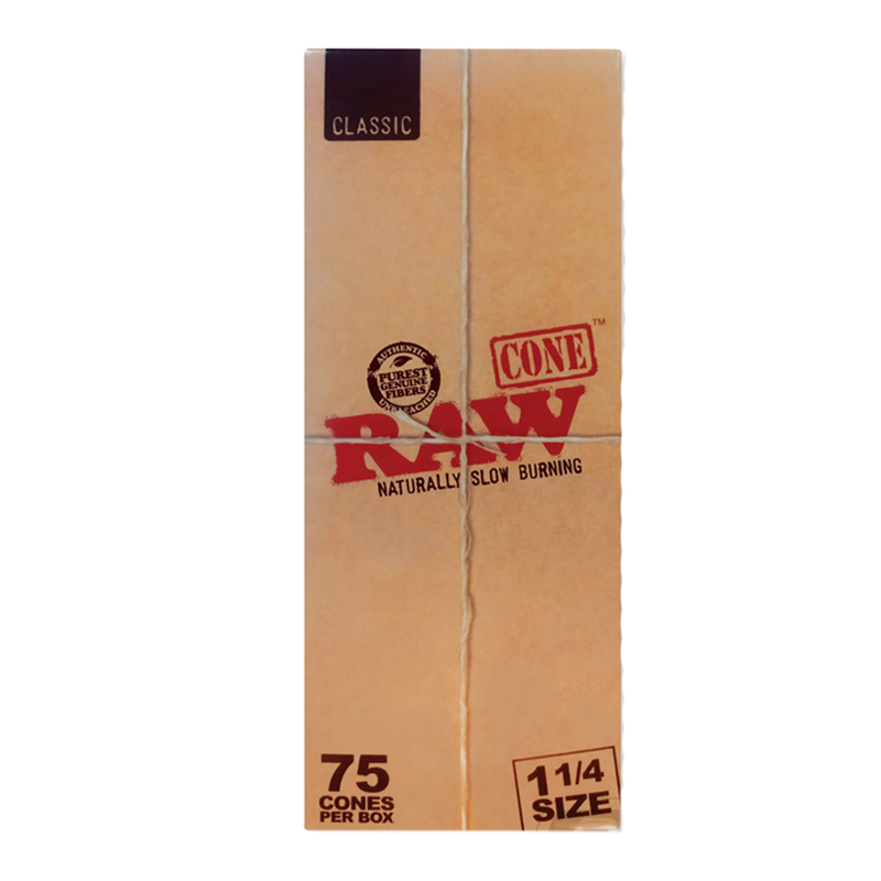 RAW CONE CLASSIC 75CT PER BOX