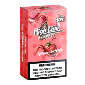 HIGH LINE 1PK WRAPS BOX OF 20 - STRAWBERRY
