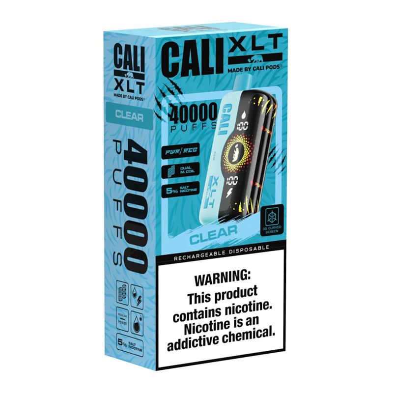 CALI XLT 40K BOX OF 6 - CLEAR