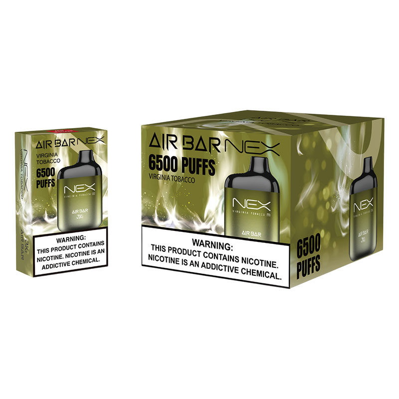 AIR BAR NEX 6.5K 10 PACK - VIRGINIA TOBACCO